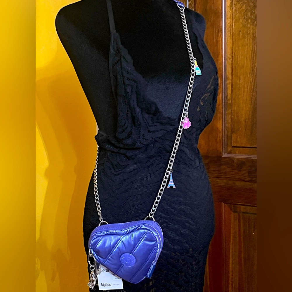 KIPLING x Emily in Paris Jozi Heart Crossbody Bag